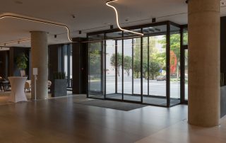 automatic swing doors
